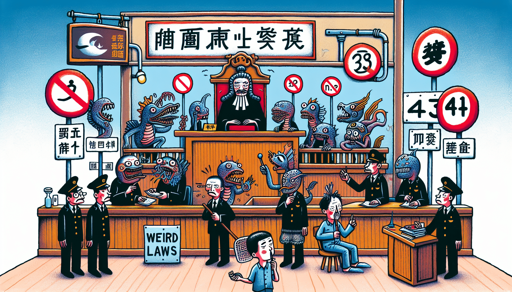 15 Weird Laws in Taiwan